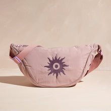 Load image into Gallery viewer, Nylon Sling Bag - 90s Lilac, on model