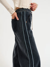 Load image into Gallery viewer, The Cozy Jean Wide Leg Pull On in Sky Whisper