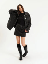 Load image into Gallery viewer, Stash Mini Skirt in Starlit Night