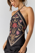 Load image into Gallery viewer, Citrine Midi Dress - Espresso Combo, front