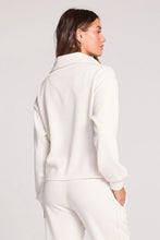 Load image into Gallery viewer, Half Zip Raglan Pullover in Ecru