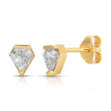 Load image into Gallery viewer, Leona Silhouette Cut Stud Earrings