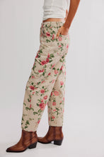 Load image into Gallery viewer, Deep Trance denim in Wallpaper Floral