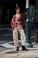 Load image into Gallery viewer, Deep Trance denim in Wallpaper Floral