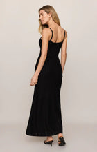Load image into Gallery viewer, Sunda Crochet Midi Dress Black