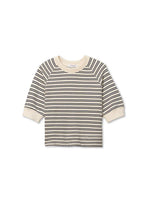 Load image into Gallery viewer, Effie Stripe Short Sleeve Sweatshirt