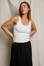 Load image into Gallery viewer, The Rae Tank in white