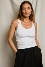 Load image into Gallery viewer, The Rae Tank in white