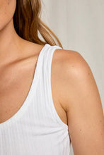 Load image into Gallery viewer, The Rae Tank in white