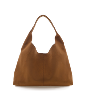Load image into Gallery viewer, Remi Shoulder Bag in Hazel Suede