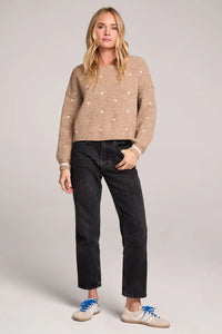 Charmer Sweater in Mocha