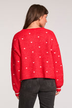 Load image into Gallery viewer, Charmer Sweater in Red