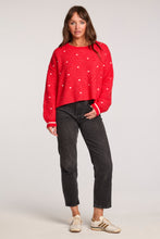 Load image into Gallery viewer, Charmer Sweater in Red