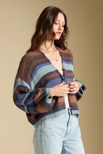 Load image into Gallery viewer, Aden Sweater - Indigo, side angle