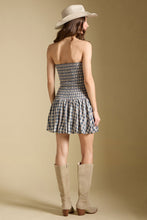 Load image into Gallery viewer, Leightyn Mini Dress - Indigo, back