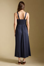 Load image into Gallery viewer, Tarynel Maxi Dress - Navy, back