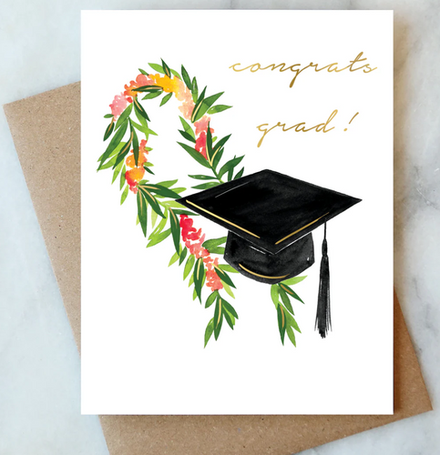 Lei Graduation Card