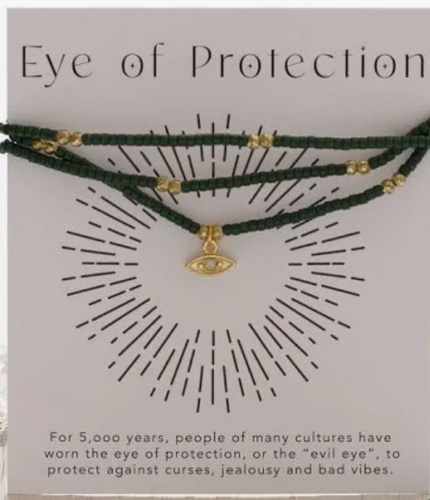 Eye of Protection Gift Wrap Bracelet/Necklace