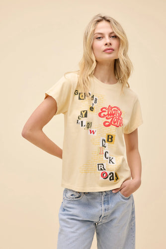 Elton John Goodbye Yellow Brick Road Tour Tee
