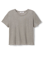 Load image into Gallery viewer, Harley T Shirt by perfectwhitetee in ivory/black stripe