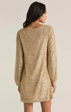 Load image into Gallery viewer, Andromeda Champagne Sequin Dress