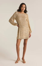 Load image into Gallery viewer, Andromeda Champagne Sequin Dress