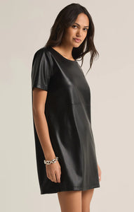 London Vegan Leather Dress