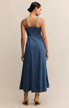 Load image into Gallery viewer, Angel Eyes Denim Midi Dress