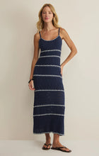 Load image into Gallery viewer, Catamaran Striped Maxi Dress Twilight Blue