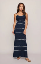 Load image into Gallery viewer, Catamaran Striped Maxi Dress Twilight Blue