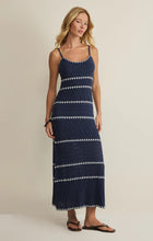 Load image into Gallery viewer, Catamaran Striped Maxi Dress Twilight Blue