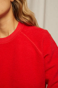 Ziggy Sweatshirt in Poppy