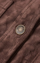 Load image into Gallery viewer, All Day Cropped Suede Jacket - Dark Chocolate