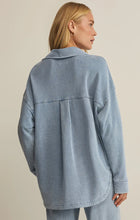 Load image into Gallery viewer, All Day Knit Denim Jacket in Ocean Air