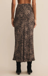 Izabella Leopard Skirt