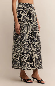 Serendipidity Palm Maxi Skirt
