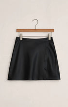 Load image into Gallery viewer, Allegra Faux Leather Mini Skirt