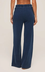 Hunter Knit Denim Pant in Dark Indigo