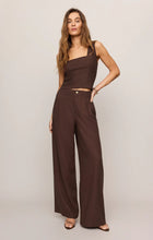Load image into Gallery viewer, Magnolia Wide Leg Linen Trouser Pant