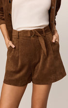 Load image into Gallery viewer, Ivory Suede Short, detail 2