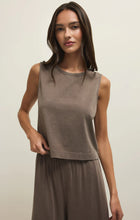 Load image into Gallery viewer, Sloane Jersey Muscle Tank in Taupe
