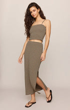 Load image into Gallery viewer, Caffari Stripe Tube Top Tank