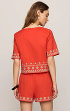 Load image into Gallery viewer, Cast Of Waves Cropped Top
