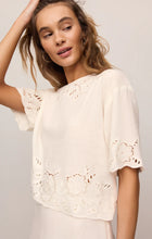 Load image into Gallery viewer, Daya Embroidered Linen Top
