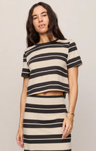 Load image into Gallery viewer, Stellan Striped Jersey Tee