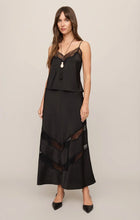 Load image into Gallery viewer, Kori Lace Inset Cami - Black