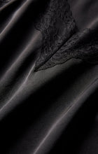 Load image into Gallery viewer, Kori Lace Inset Skirt - Black