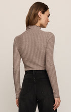 Load image into Gallery viewer, Hattie L/S Top Heather Ash back