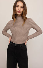 Load image into Gallery viewer, Hattie L/S Top Heather Ash detail 3