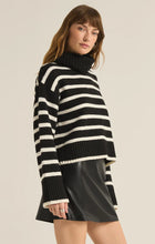 Load image into Gallery viewer, Black Stripe Josephine Sweater